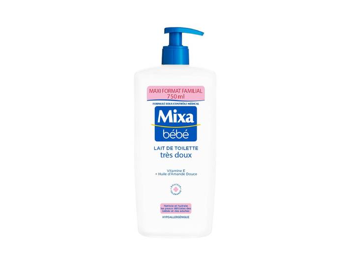 MIXA Bébé Lait de Toilette Très Doux 750ml