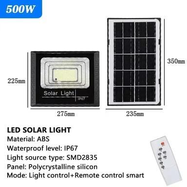 Uplift Picks Solar Outdoor Street Light With Remote Control For Bright Security Lighting 500 W