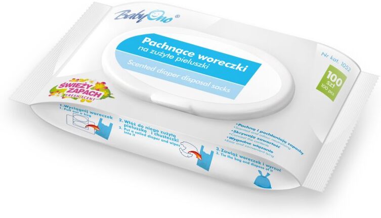BabyOno Take Care sacs à couches 100 pcs