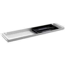 TecLines, Zubehör Büromöbel, TUS005W ausziehbare Unterbau Schublade 186mm tief L, weiss