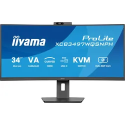 iiyama ProLite XCB3497WQSNPH-B1 Curved Business Display 86,4 cm (34")