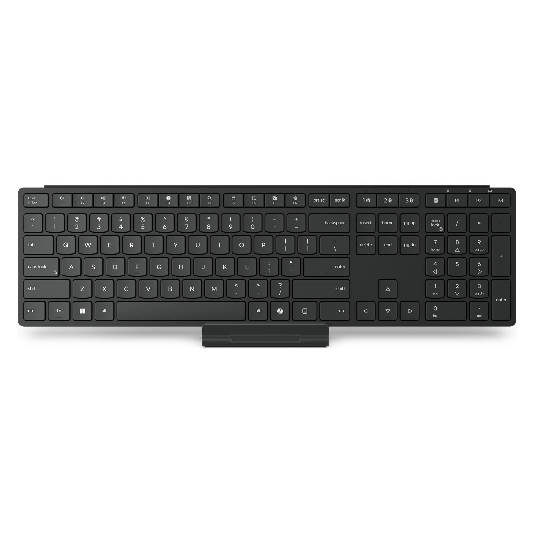 Lenovo Multi-Mode Pro kabellose Tastatur (DE, Kabellos) (4Y41S04673)