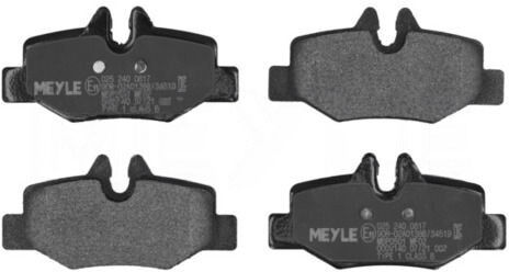 MEYLE 025 240 0817 Brake pad set
