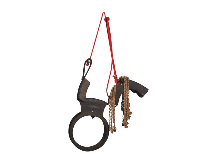 esschert design Schwingpferd Kinderschaukel Pferdeschaukel Schaukelpferd Garten Reifenschaukel