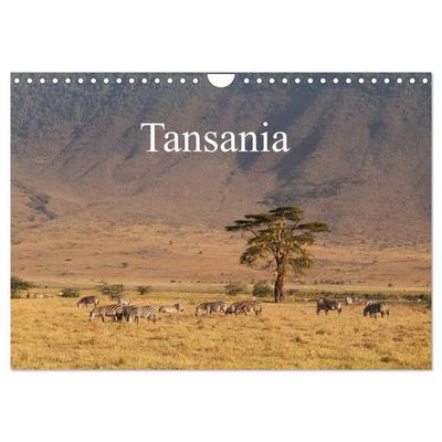 Tansania (Wandkalender 2026 DIN A4 quer), CALVENDO Monatskalender