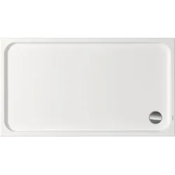 Duravit D-Code Duschwanne, 1600x900mm, Rechteckig, Einbauversion, 720265000000000, Farbe: Weiß
