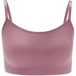 Tchibo - Seamless-BH mit Struktur - Damen - Gr. M - lila