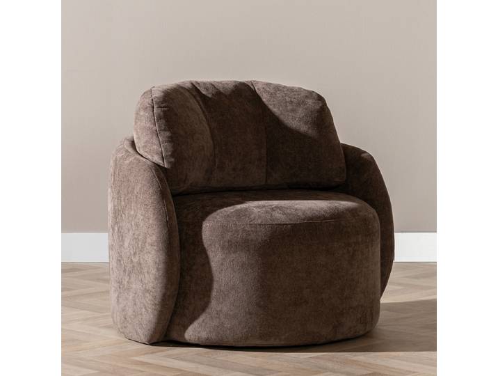 Bronx71 Sessel Cali Chenille braun