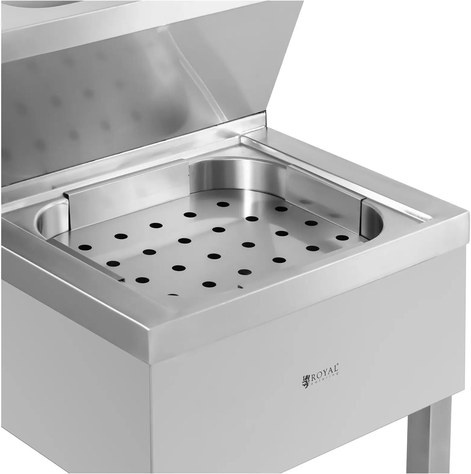 Royal Catering Handwasch-Ausgussbecken - Höhe 88 cm RCMS-01