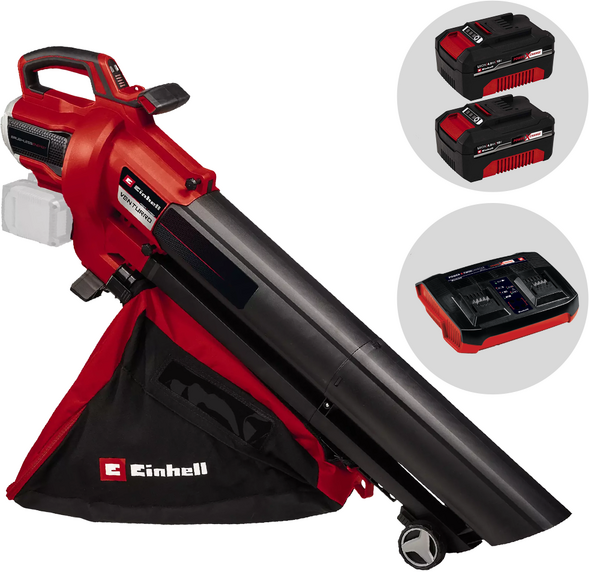 Einhell Venturro 36/240 - 3-in-1-Akku-Laubbläser  - 2x18V 4Ah