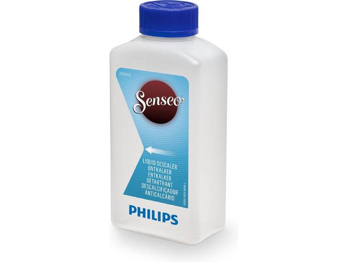 Philips Ontkalker Senseo Koffiemachine CA6520/00 - Geschikt voor alle Senseo Toestellen - Vloeibare Ontkalker - Hersluitbare Fles - 250ml