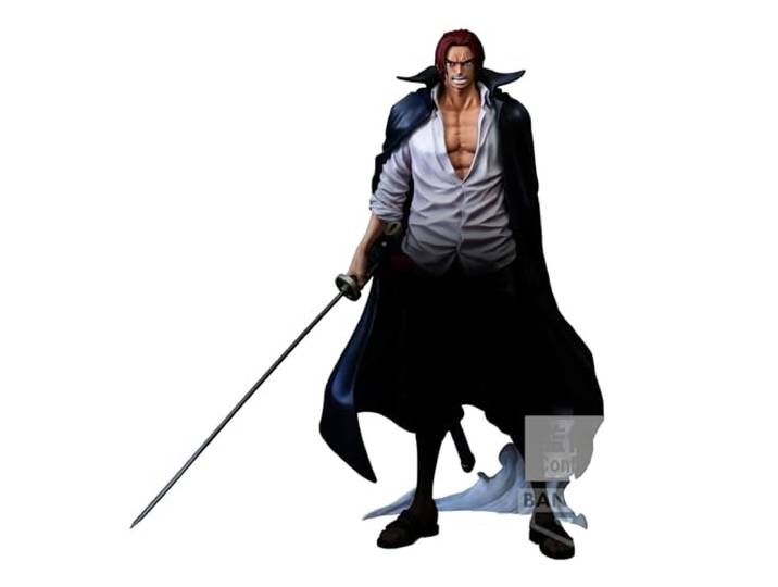 Banpresto Shanks One Piece Actiefiguur, premium (The Brush), 30 cm, BP89737P, meerkleurig, verzamelfiguur, optimaal voor anime-fans