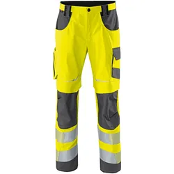 KÜBLER REFLECTIQ Hose PSA 2 warngelb/anthrazit 23K - 2207 8340-3497-23K - warngelb/anthrazit