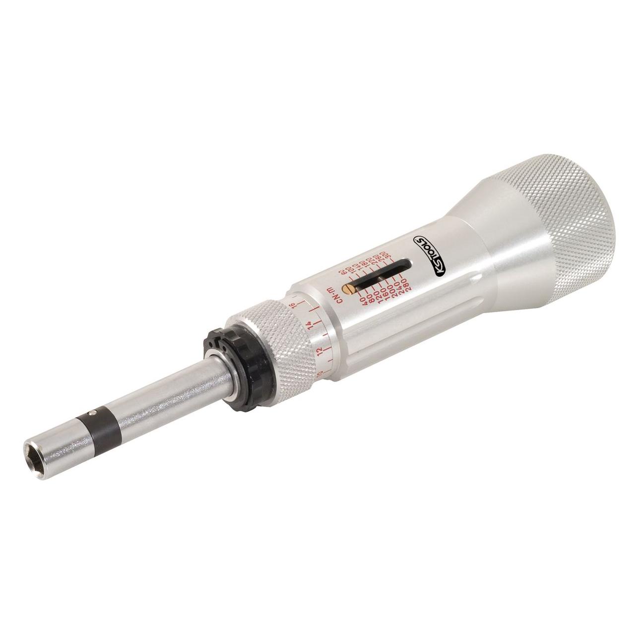 KS Tools 1/4" ESD-Drehmomentschraubendreher Mikrometerskala, Skale (mech.), 100-500 cNm (1/4", 1 - 5 Nm) (516.3240)