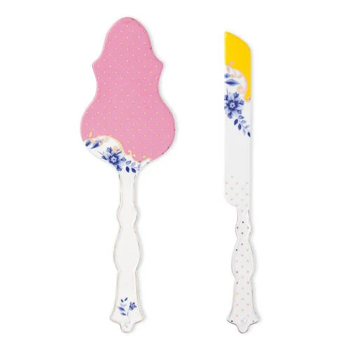 Pip Studio Royal Multi taartschep en mes