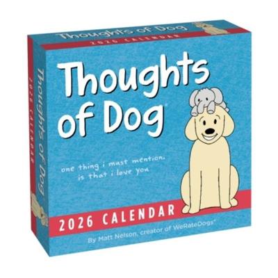 Thoughts of Dog 2026 Day-To-Day Calendar