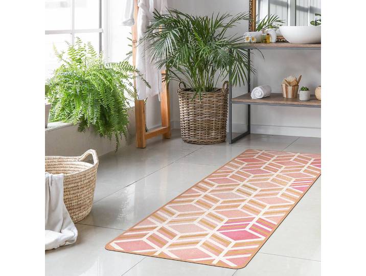 Tapis de yoga Take the Cake 183 x 61cm Rose foncé