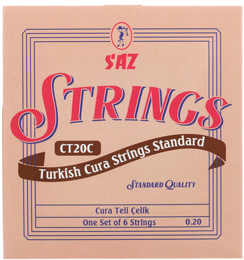 Saz CT20C Cura Standard Strings