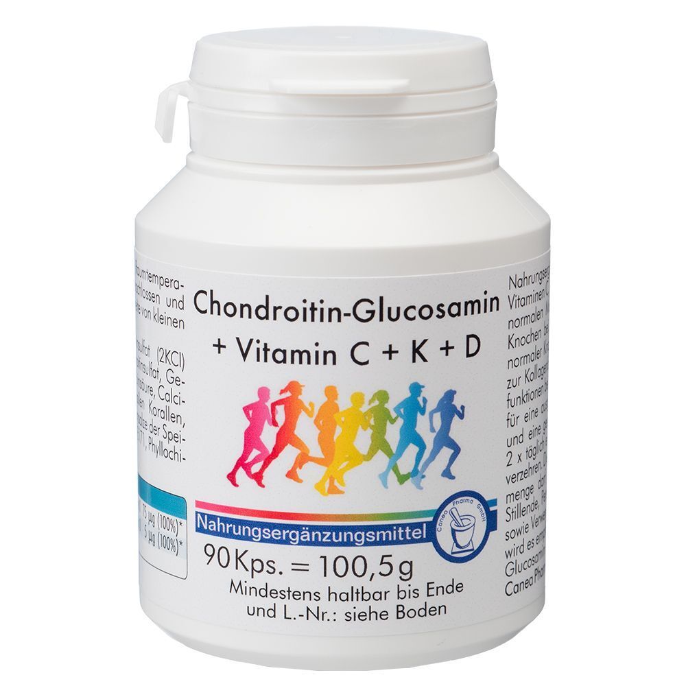 Chondroitin GLUCOSAMIN+Vitamin K Kapseln 90 St