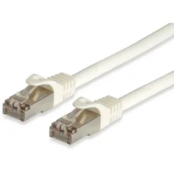 Equip Cat.6A Pro S/FTP Patchkabel mit Cat.7-Rohkabel, 15m, Weiss