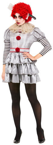 Kleid "Horror-Clown" für Damen