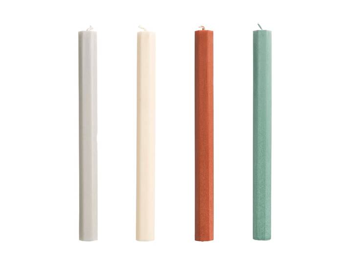 HAY Bougies Hexagon Candle mix lot de 4 Forest