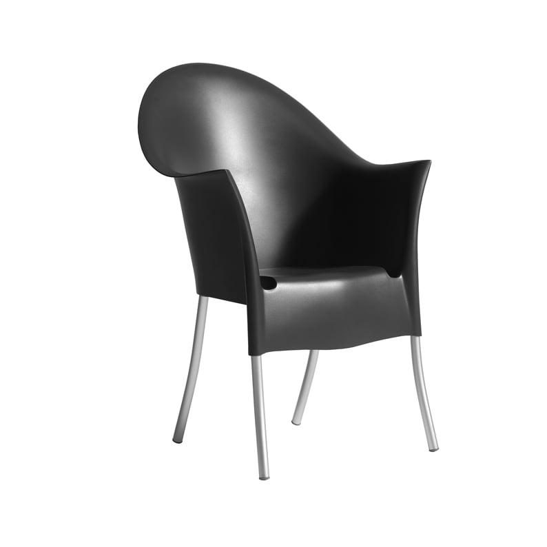 Driade Lord Yo Stuhl (4er Set, schwarz) 4er Set | schwarz 4xD16294A380561