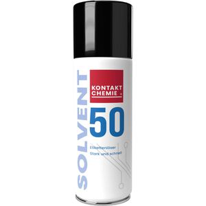 Kontakt-Chemie Etikettenlöser Solvent 50, Klebstoffentferner mit Sprühkopf, 200ml