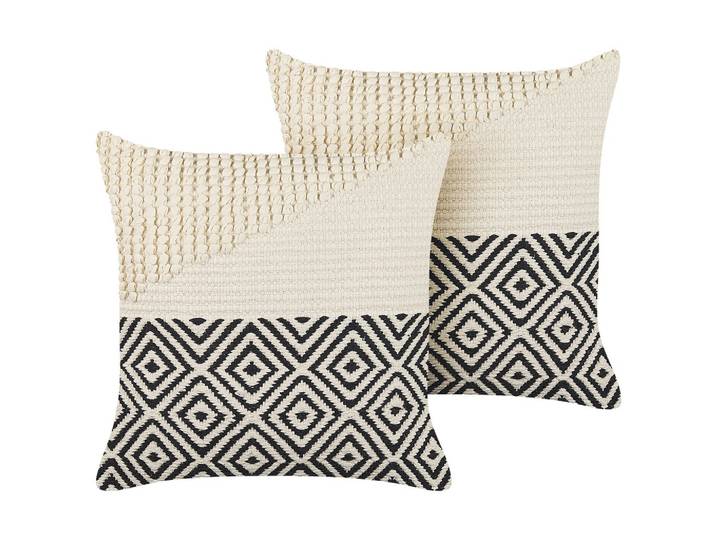 DEKOKISSEN 2er-Set Beige 45/45 cm Calanthe