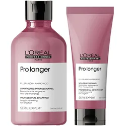 500ml L'Oréal Professionnel Paris Serie Expert Pro Longer Set (Shampoo 300ml + Conditioner 200ml)