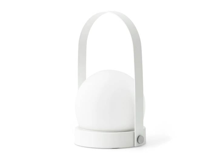 Audo Copenhagen Lampe de table portable Carrie Blanc