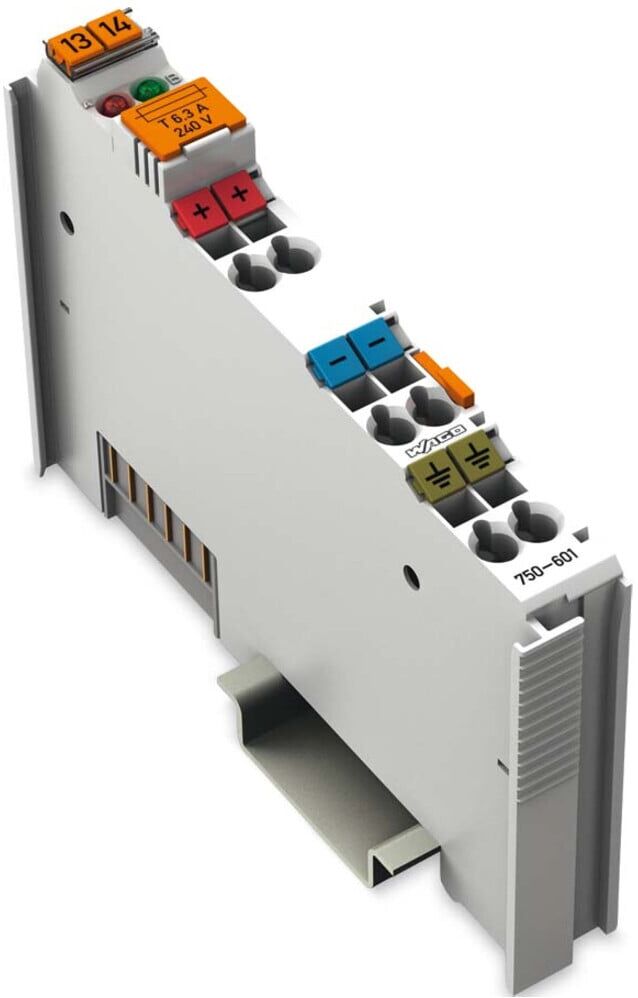 WAGO GmbH& Co. KG Potentialeinspeisung DC24V m.Sicherungsh. 750-601 (0764243)