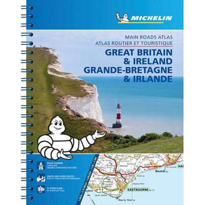 Great Britain & Ireland - Michelin Atlas A4 Spirale, Karte von Michelin, Michelin, 978-2-06-723586-1