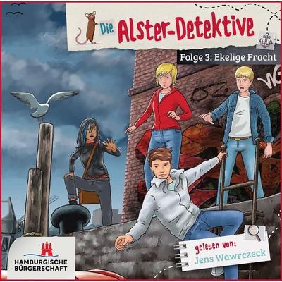 Alster-Detektive Folge 3 - Ekelige Fracht (Hörbuch ungekürzt) - Katrin Wiegand,Kai Schwind, Audio, 9783911421096