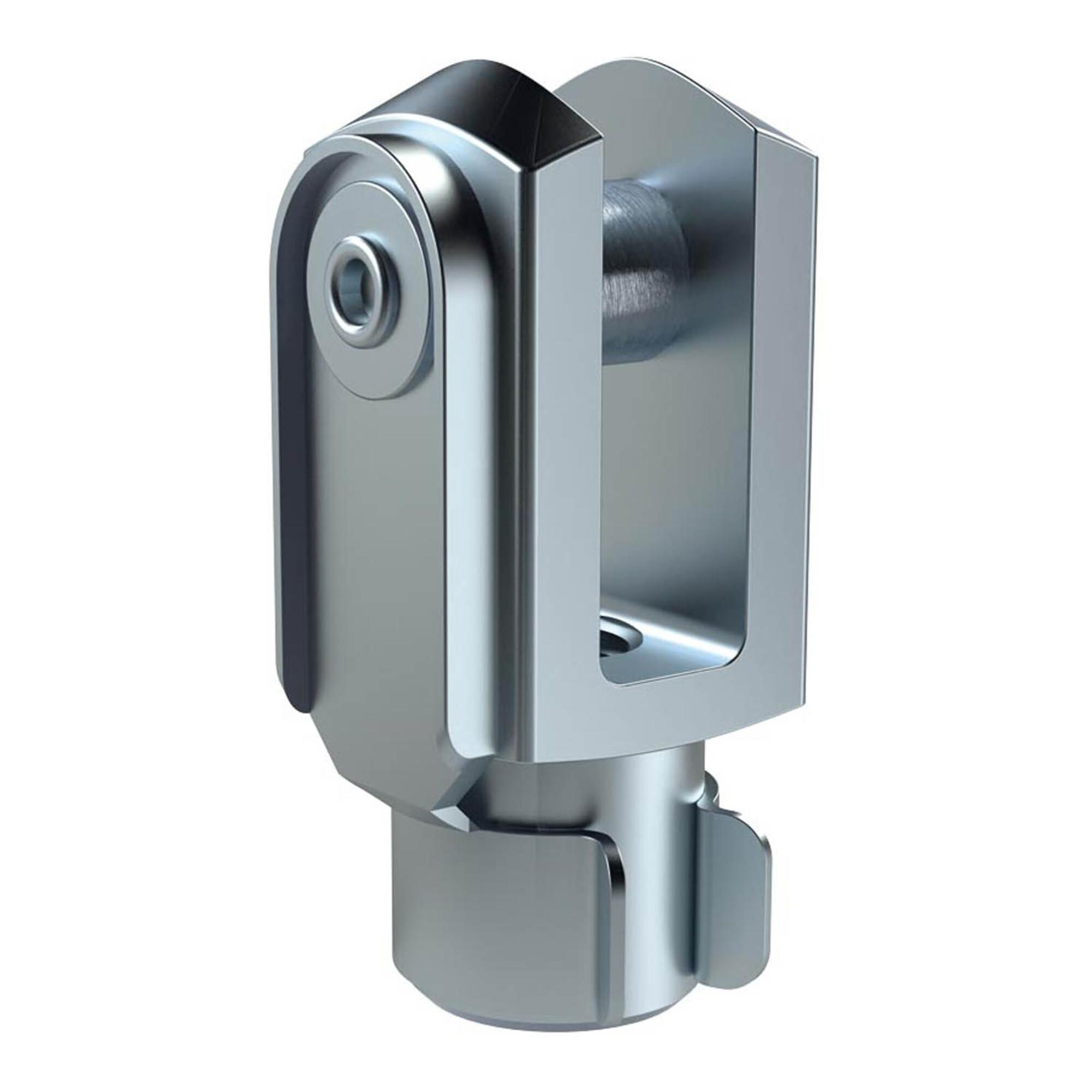 Riegler Gabelkopf AP2 ISO 8140, Bohrung 20, M20x1,5 (GAKAP2M20X15)