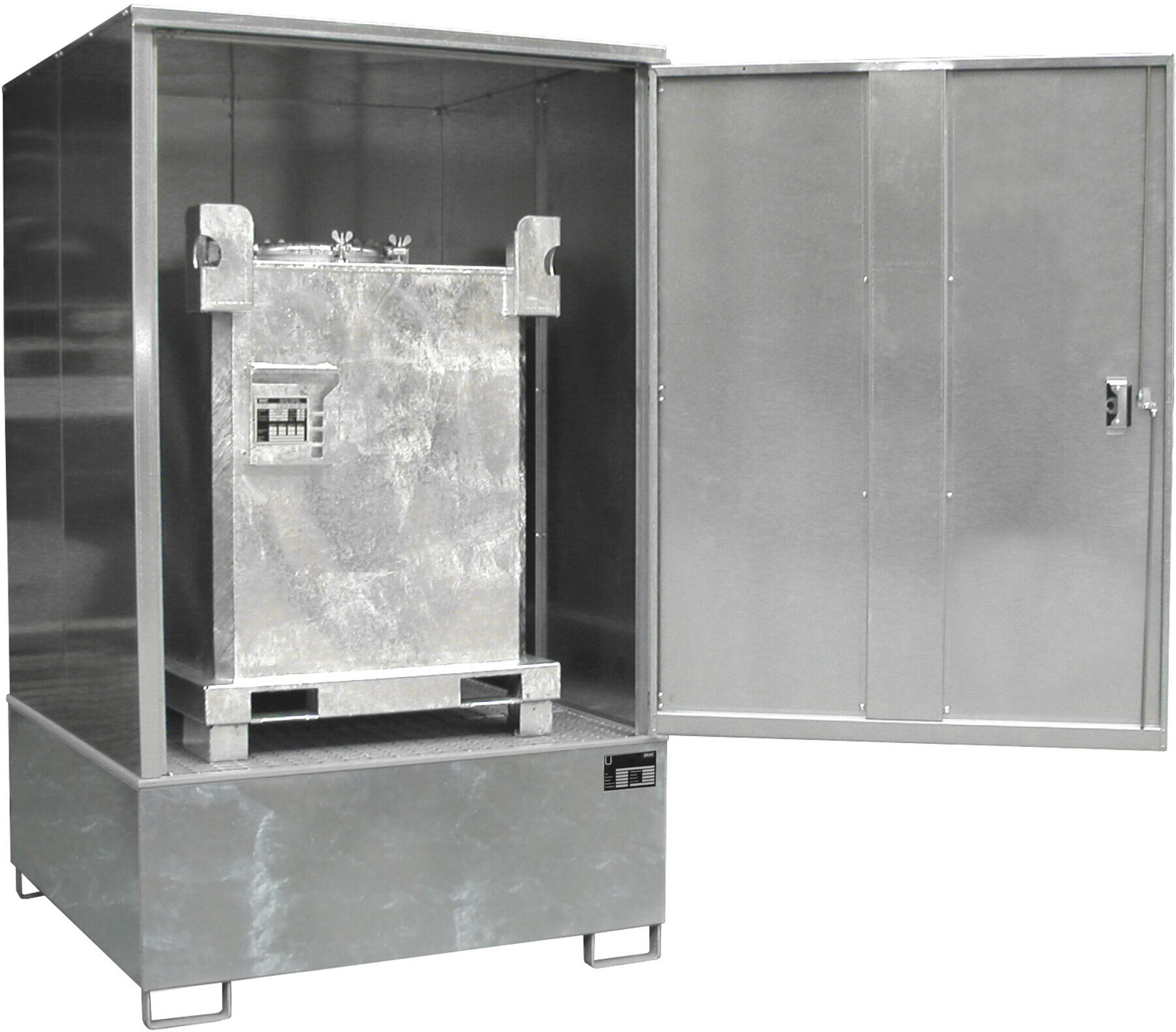 Bauer Südlohn Gefahrstoff-Schrank GS-4, feuerverzinkt (4495-23-0000-0007)