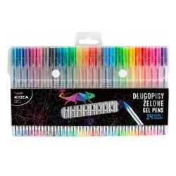 Derform Dlugopis Gel 24kol Neon/Metalc/Brok Derf Kidea (24x) (58793707)