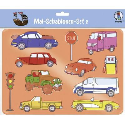 Mal-Schablonen-Set 1 ('Jungen')