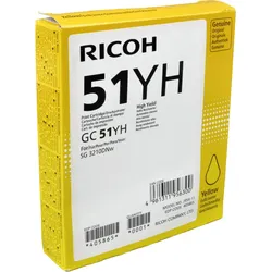Ricoh Gel Cartridge 405865  GC-51YH  yellow OEM