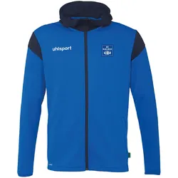 FC Blau-Weiß Linz Trainingsjacke mit Kapuze - blau / S