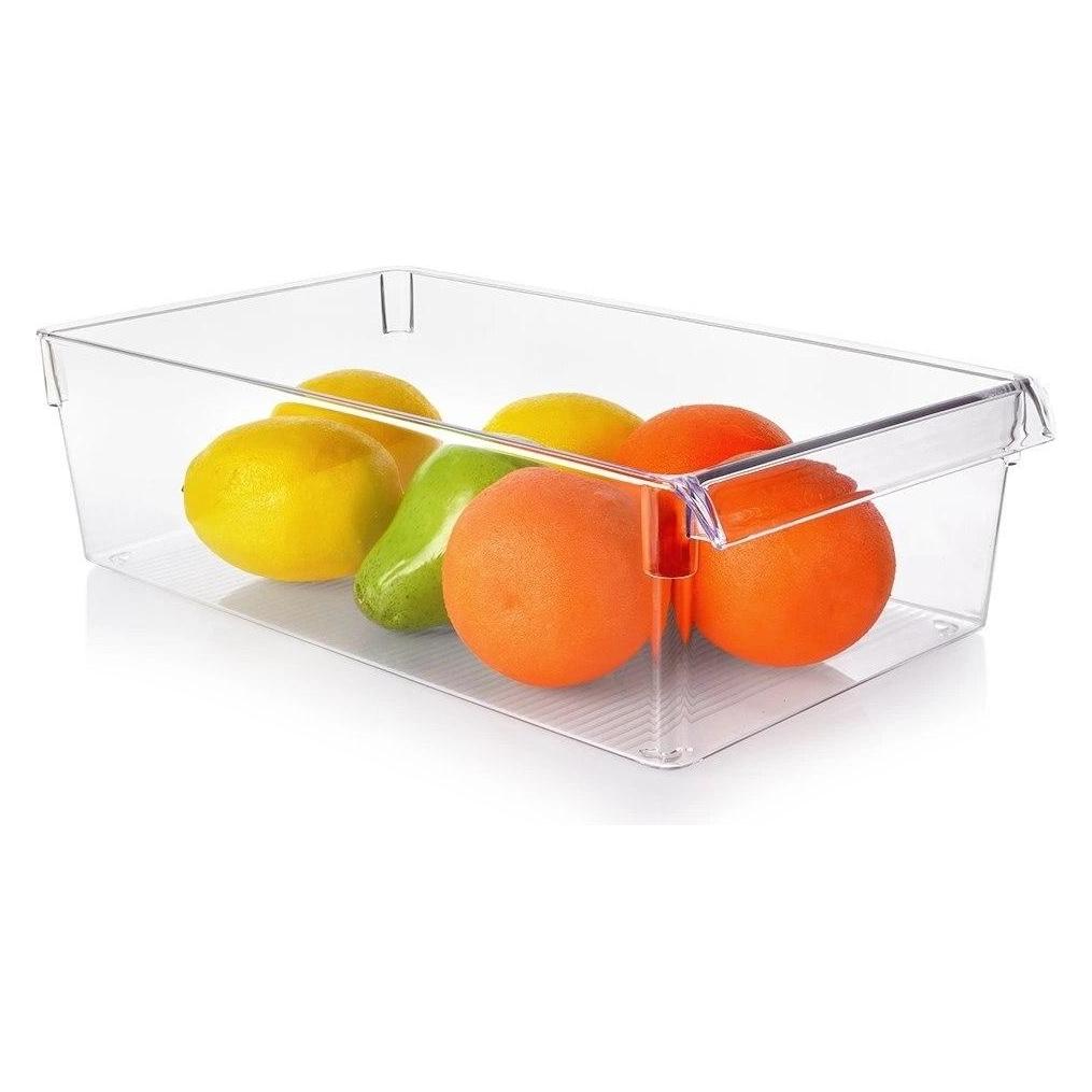 Aptel Aufbewahrungsbox für die Eisbahn 36 x 20,5 x 10 cm, durchsichtiges Kunststoffmaterial, ORION (61269996)