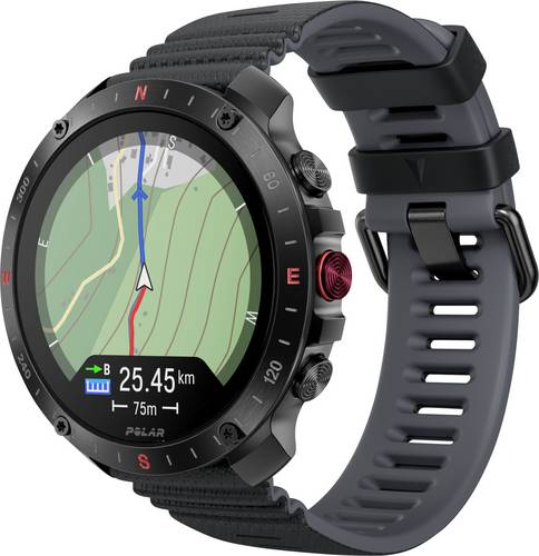 Polar Grit X2 Pro Sportuhr Schwarz