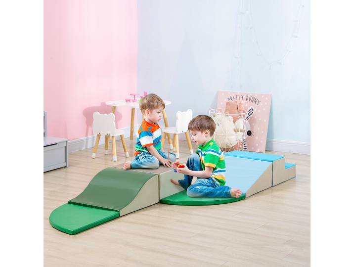 HOMCOM Blocs Construction Mousse XXL Enfants EN71