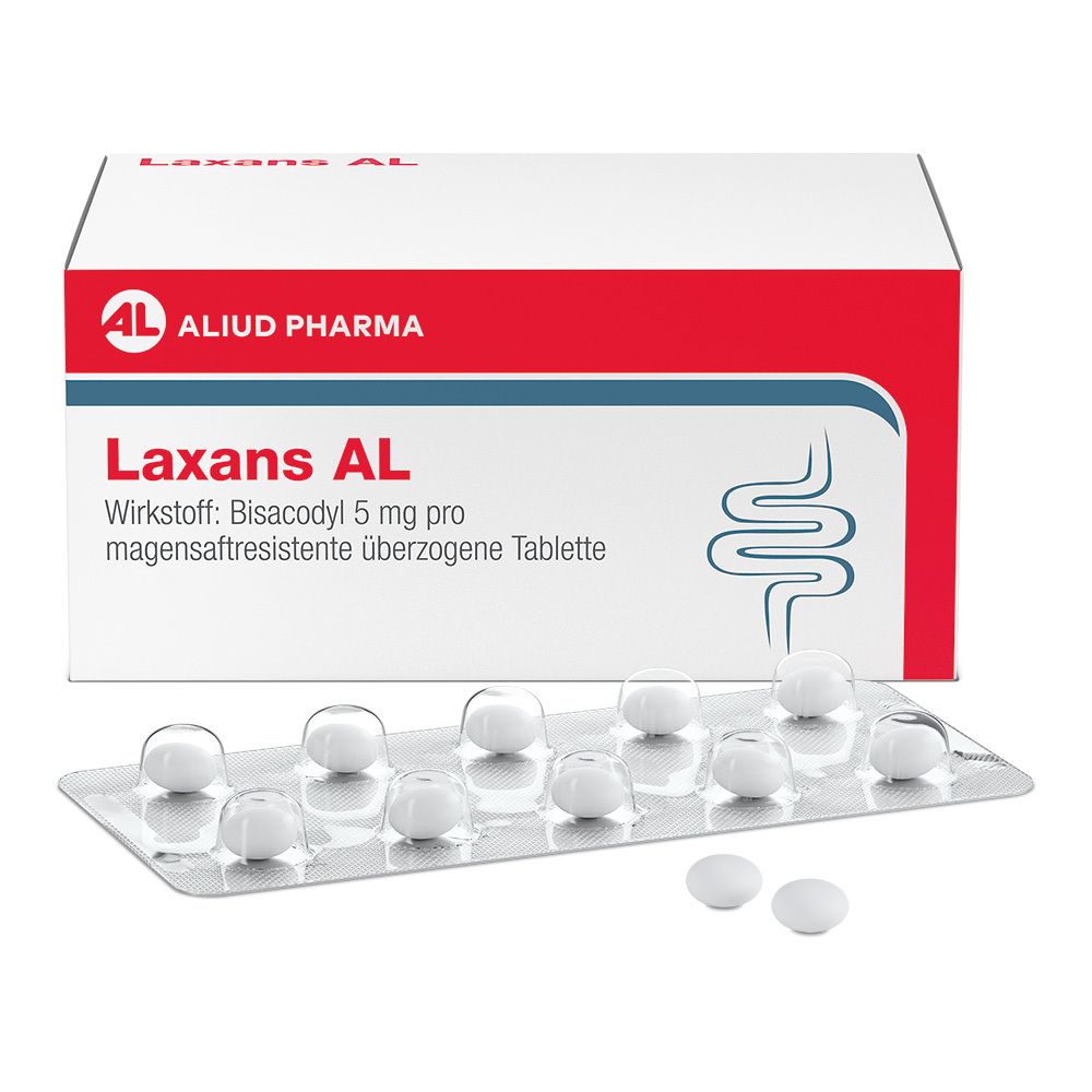 Laxans AL magensaftresistente überzogene Tabletten 10 St magensaftresistent