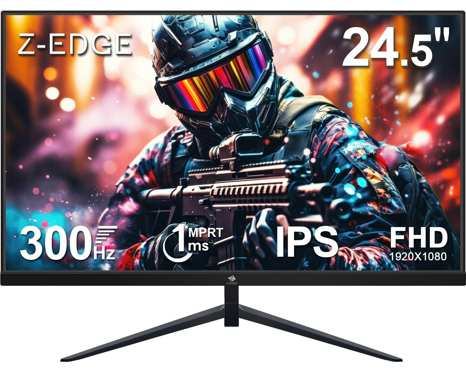 Selius Gaming Monitor 24,5 Inch - 300 Hz - IPS - Full HD - 1 ms - Randloos - FreeSync