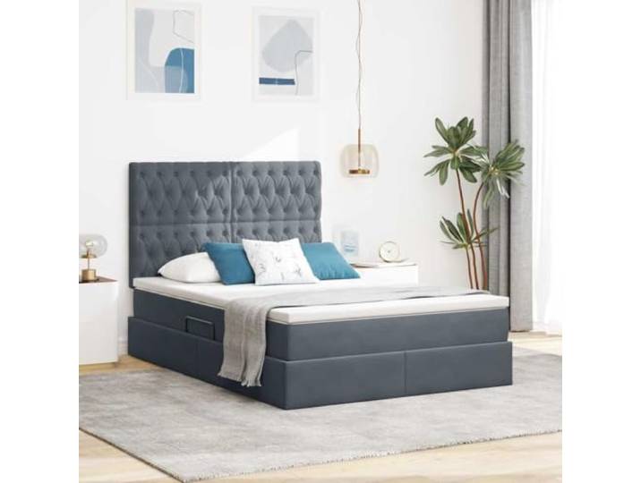 YNGBHFNOP Stoff Eckbettrahmen L Design Sperrholz Schwarz 90 x 190 cm Eckbettgestell mit Kopfteil Schwarz 90x190 cm Stoff L-Form Sofa Bett Tagesbett mit Lattenrost Platzsparend Modern