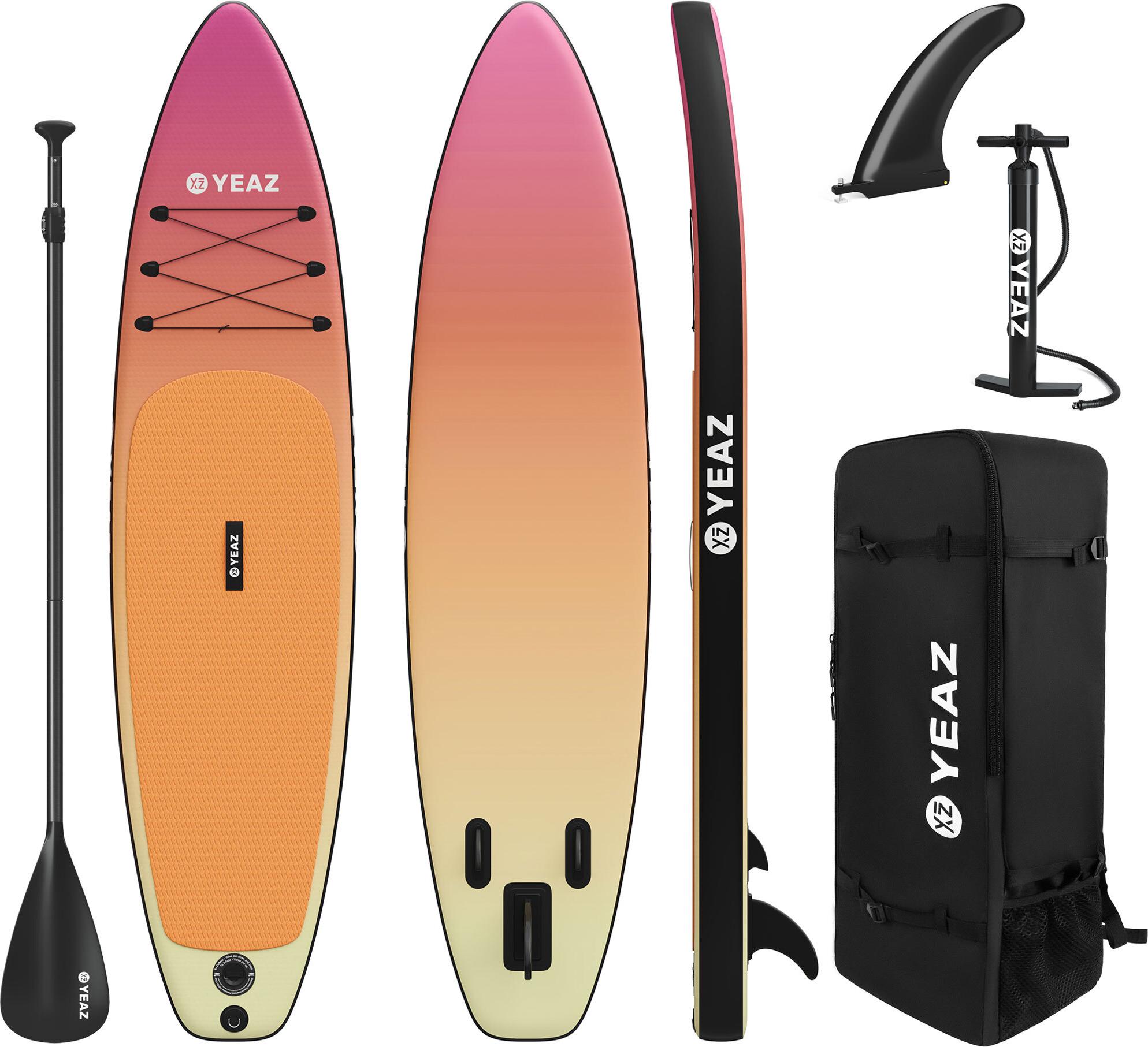 YEAZ SUP Board und Kit PARADISE BEACH - EXOTRACE - SET