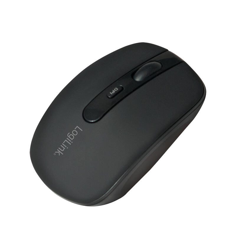 LogiLink ID0078A kabellose Maus, schwarz