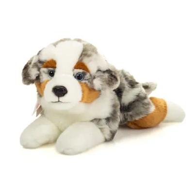Teddy Hermann 91998 - Australian Shepherd liegend, Plüsch, 40 cm