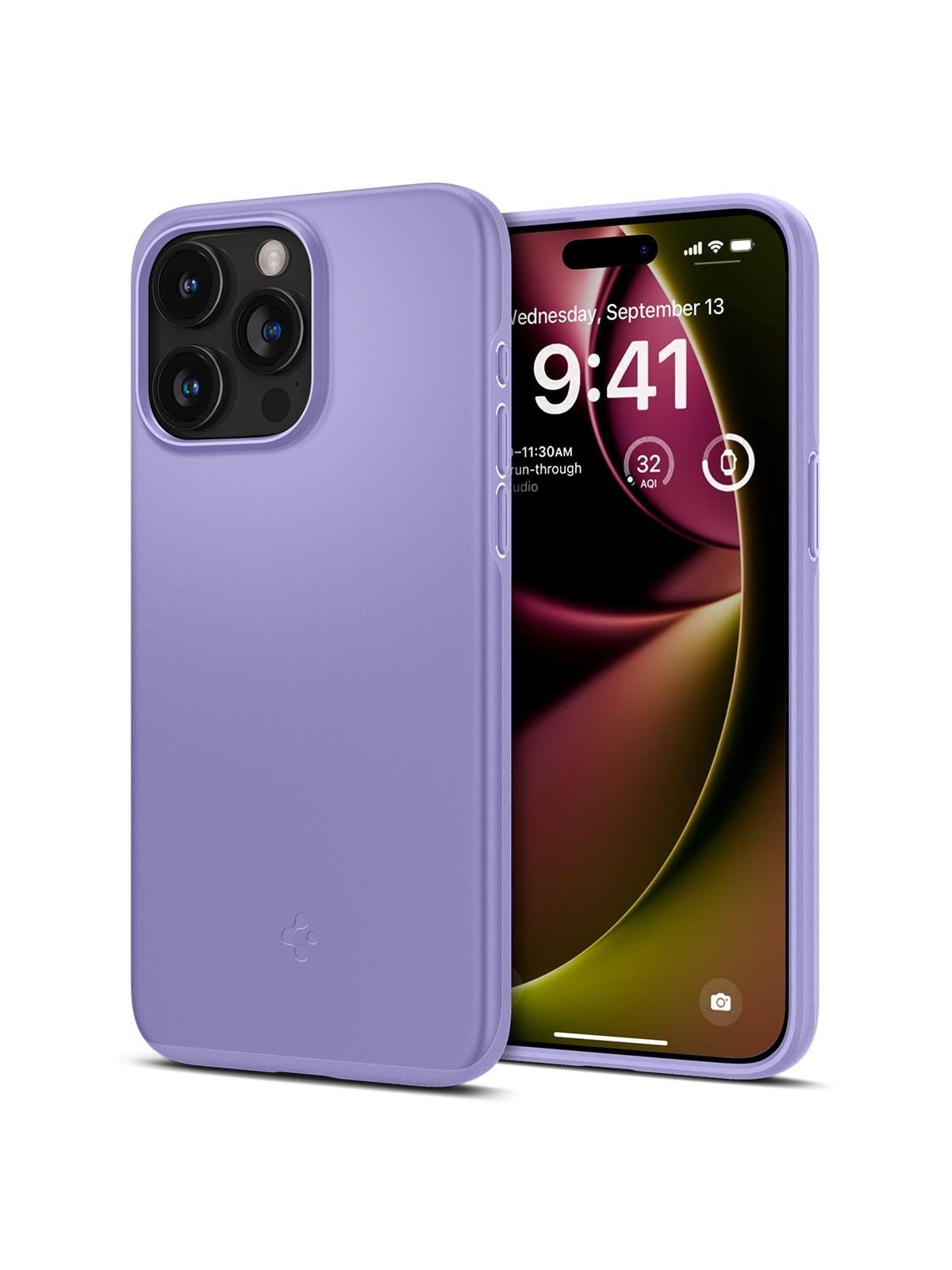 Spigen Thin Fit - iris purple - iPhone 15 Pro